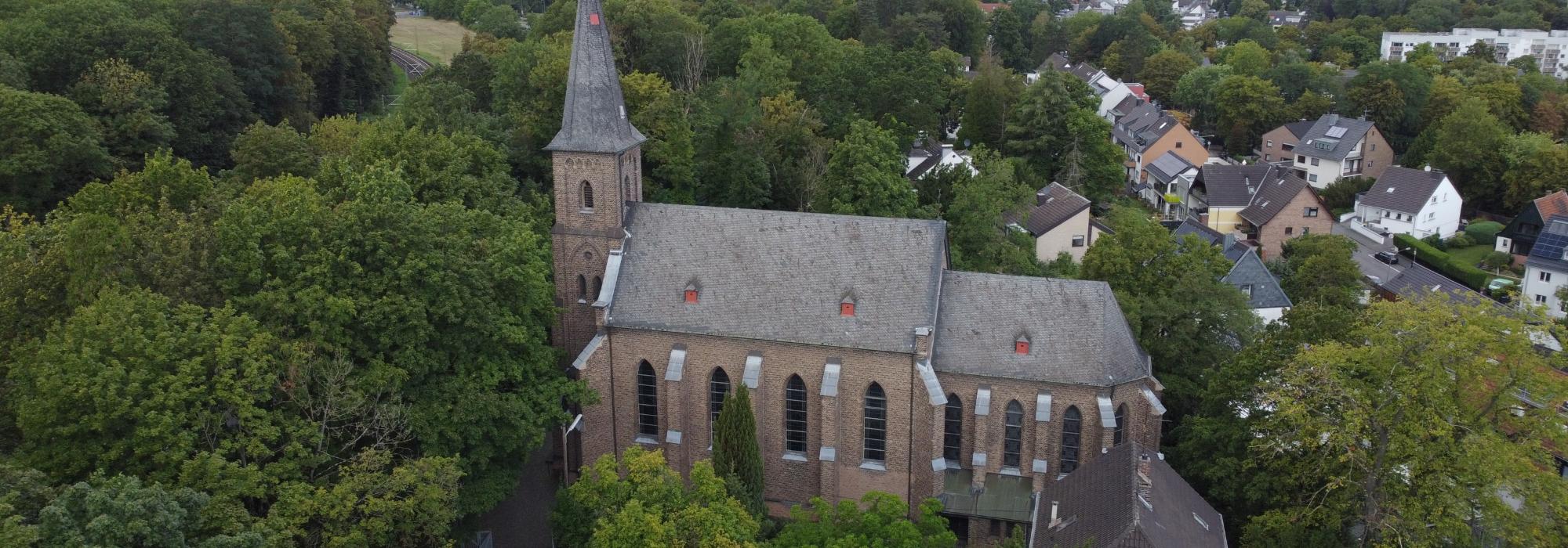 St. Johannes Drohnenaufnahme