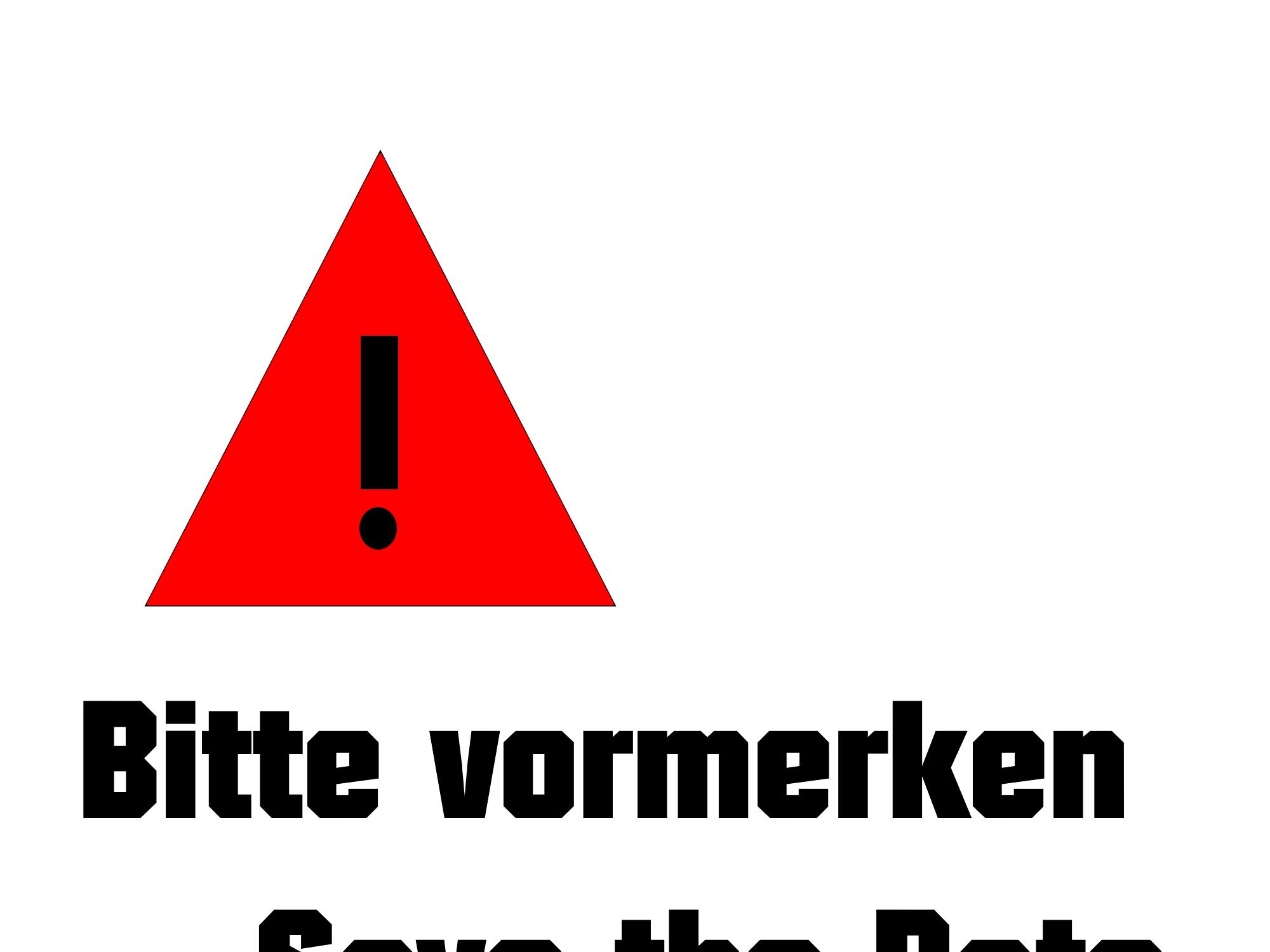 Ankündigung