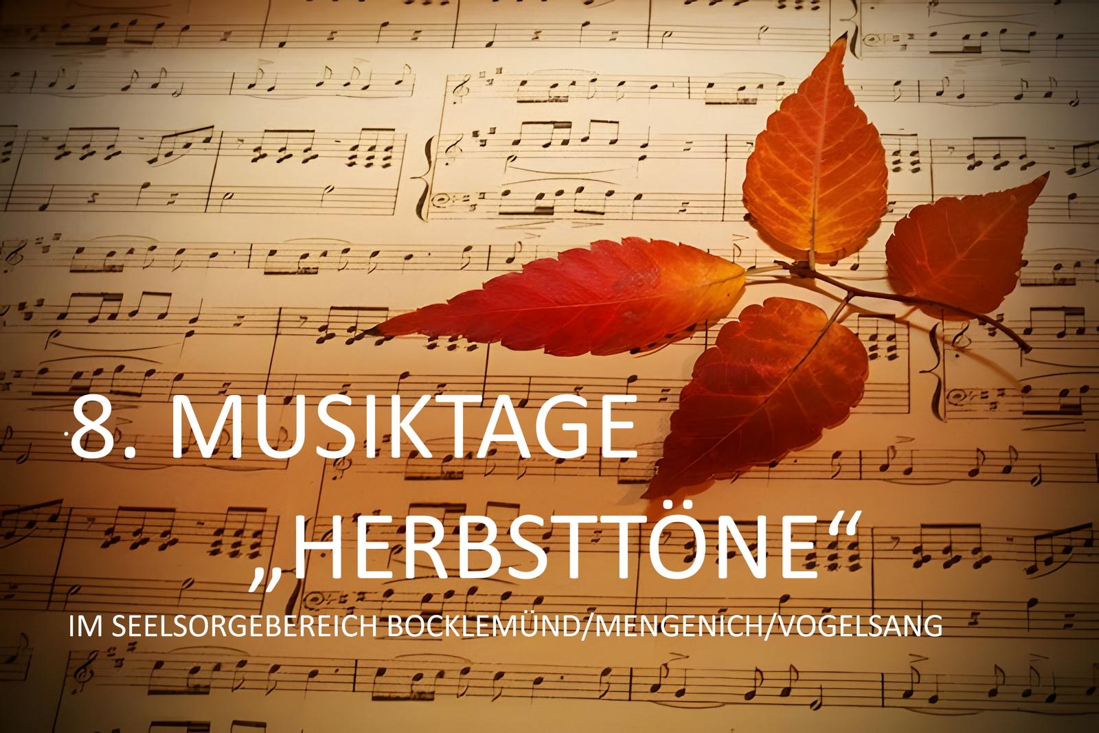 Ankündigung Herbsttöne